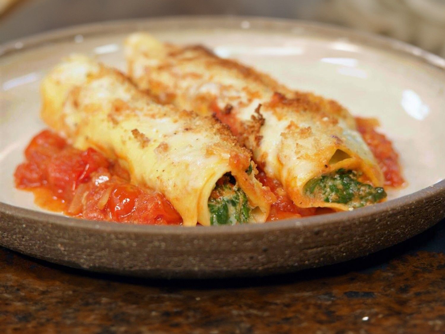 Cannelloni Spinazie/ricotta